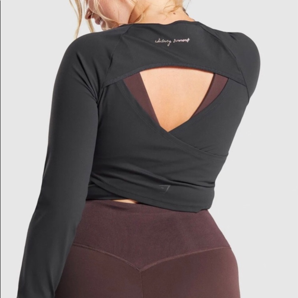 Whitney Simmons (WS) Long Sleeve Crop Top